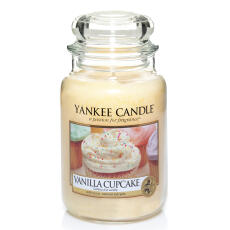 Yankee Candle Vanilla Cupcake Grosses Glas 623 g - defekt