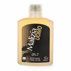 MALIZIA UOMO GOLD After Shave Tonic Lotion 100ml ohne...