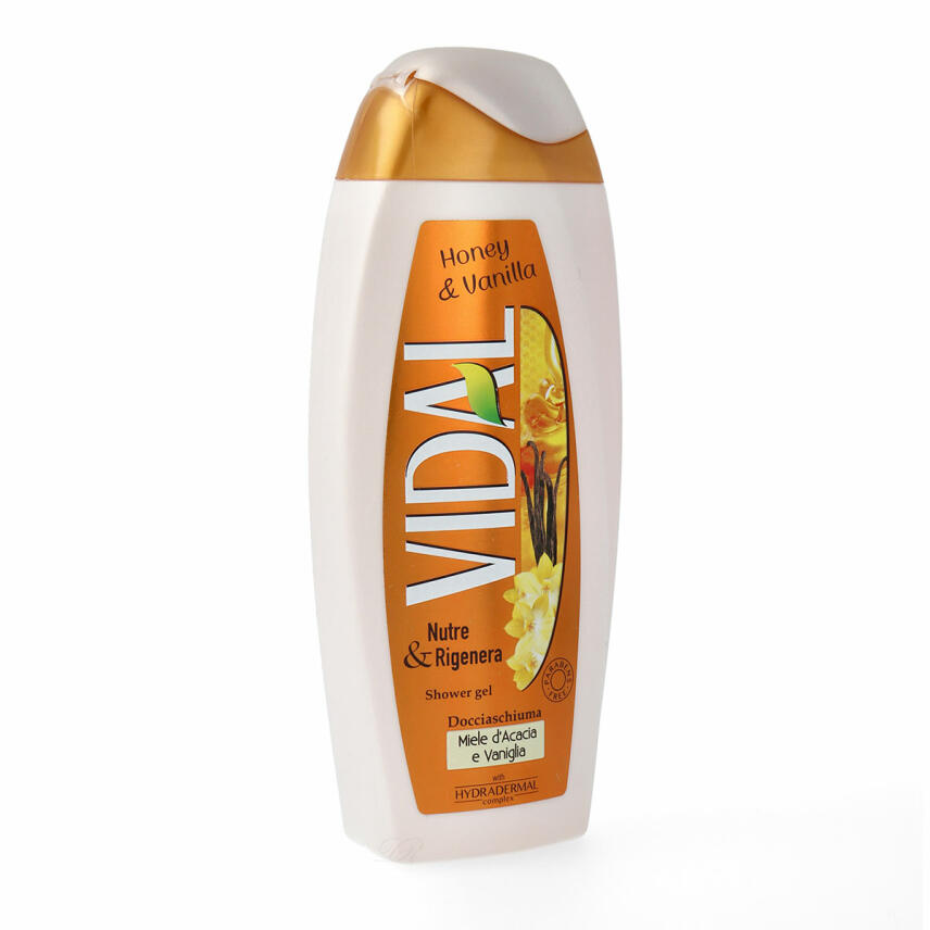 blootstelling oppervlakkig Viskeus Vidal acacia honey & Vanilla shower gel 250 ml