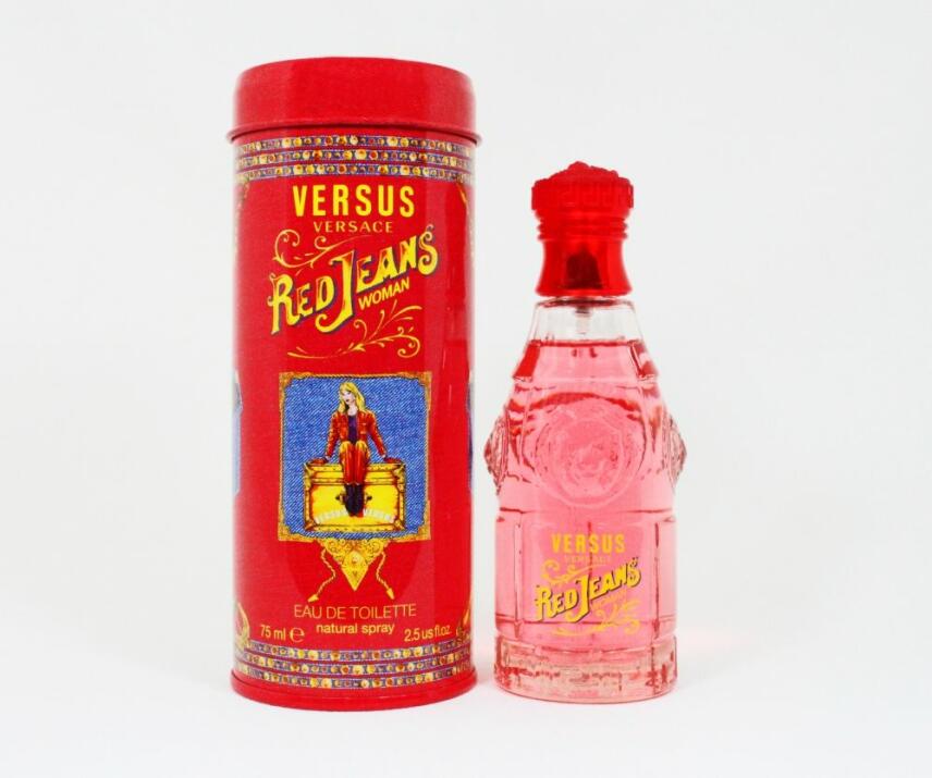 versace perfume red jeans woman